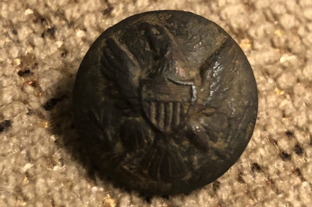 1850-1870s US Army General Service Button Find with AT Pro