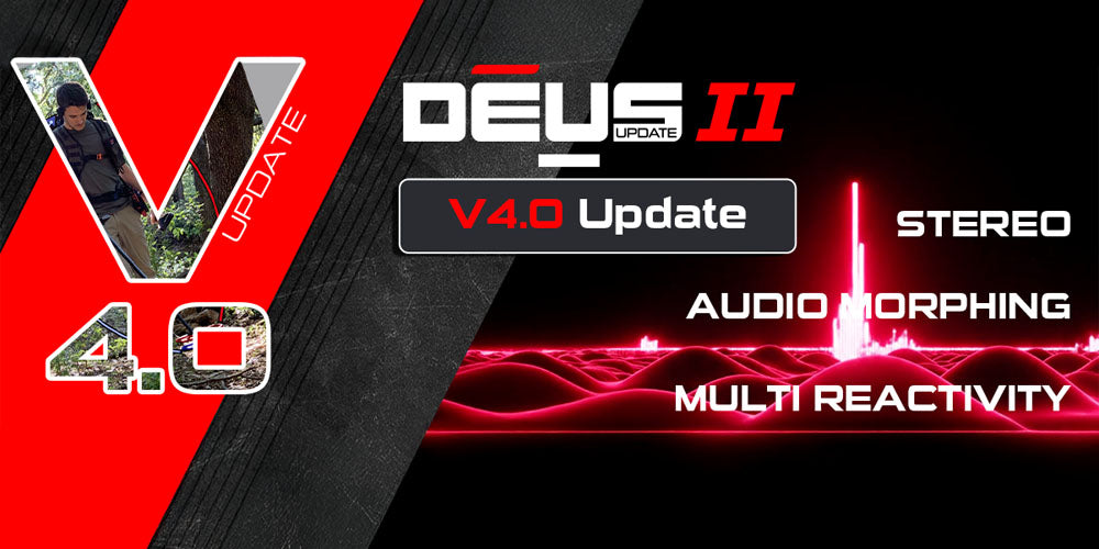 XP DEUS II V 4.0 update for Stereo Headphones