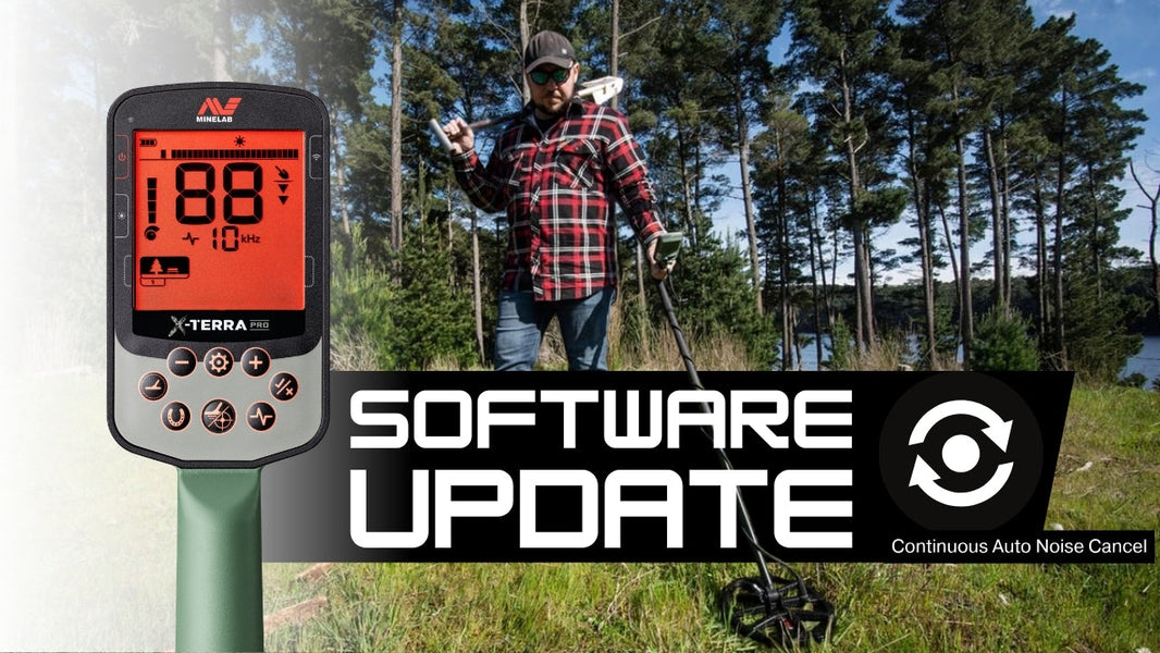 Minelab X-TERRA PRO Software Update: Continuous Noise Cancel and How to Install It
