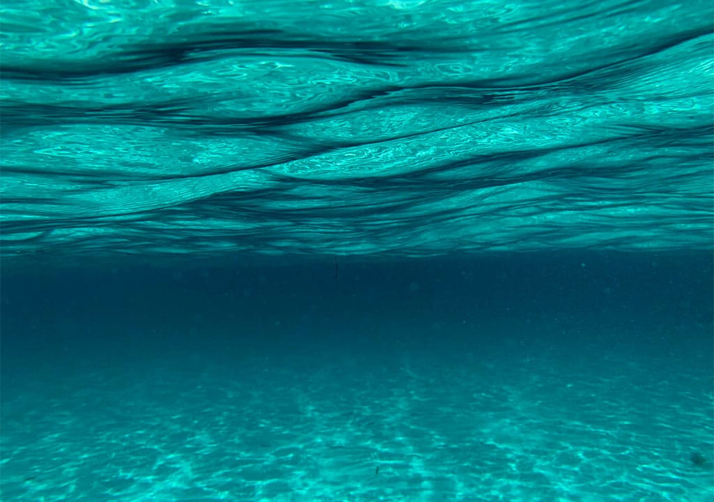Under the water