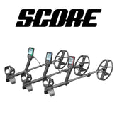 Nokta Score Series metal detectors with waterproof coils and simultaneous multi-frequency technology