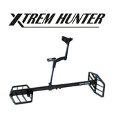 Xtrem Hunter Metal detector on a white background and logo on top