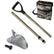 Dune Scoops Kraken 11" x 8" Stainless Steel Metal Detector Sand Scoop w/ 2 mount holes