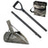 Loch Ness Mini scoop with carbon fiber handle and camo finds pouch