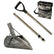 Loch Ness Mini scoop with stainless steel handle and camo finds pouch