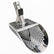 Dune Scoops 9.9" x 4.75" Stainless Steel Sand Scoop - Hexahedron Holes
