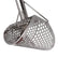 CooB 9" x 6.25" Stainless Steel Sand Scoop - Hexagon Holes