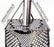 CooB 9" x 6.25" Stainless Steel Sand Scoop - Hexagon Holes
