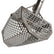 CooB 11.5" x 7" Stainless Steel Sand Scoop - Hexagon Holes