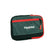 Red and black Nokta backpack worn by detectorist in outdoor setting