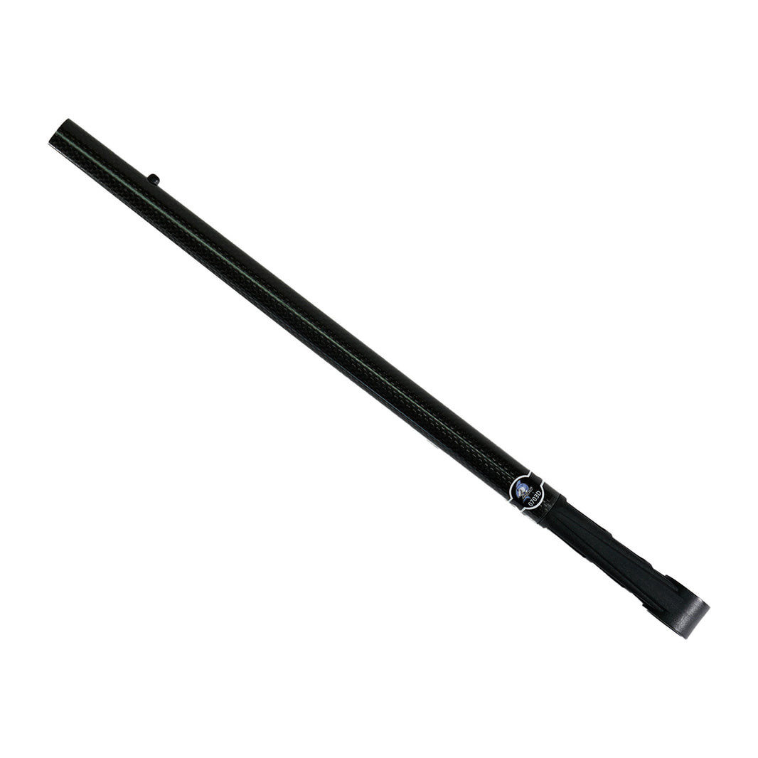 Close-up view of Anderson XP Deus carbon fiber lower rod construction detail