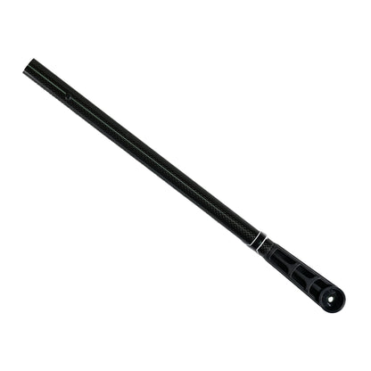 Anderson carbon fiber lower rod for XP Deus metal detector showing black finish