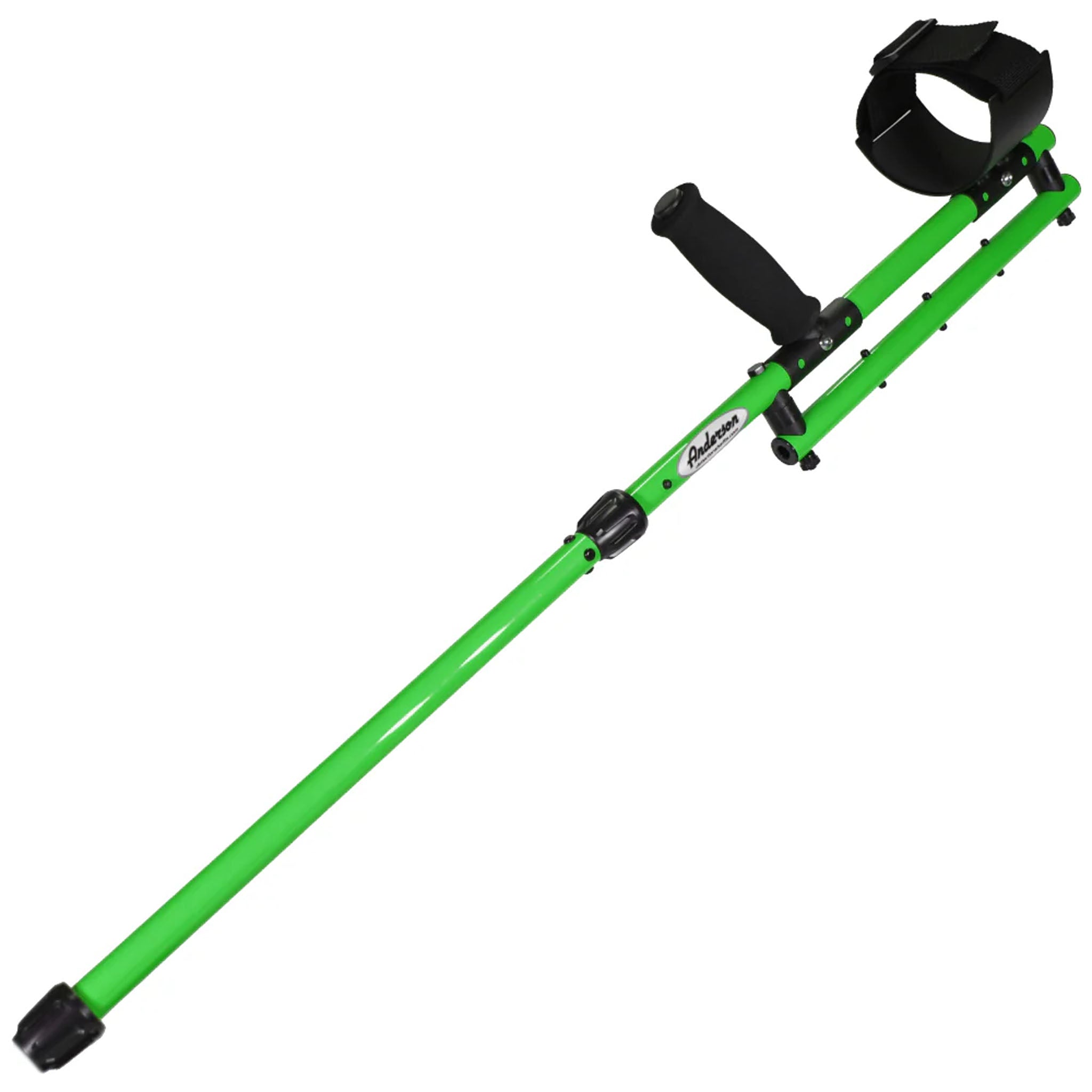 Anderson Minelab Excalibur Over Under Carbon Fiber Travel Shaft - Black, Yellow, Green, and Blue