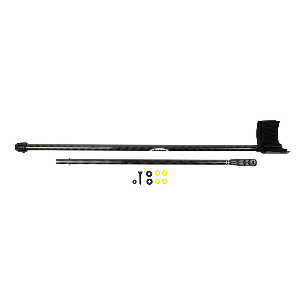 Anderson carbon fiber shaft and screw-lock lower rod for Minelab Equinox 600 and 800 metal detectors