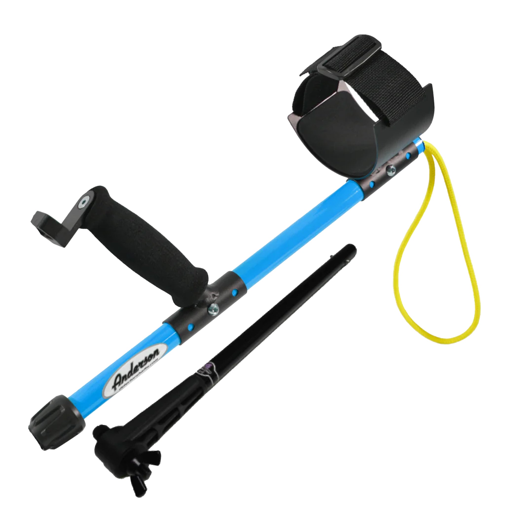 Anderson XP Deus and Deus II Carbon Fiber Scuba Shaft with Lower Rod (Blue)