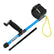 Anderson XP Deus carbon fiber scuba shaft in bright yellow showing padded neoprene arm cuff and detachable lower rod