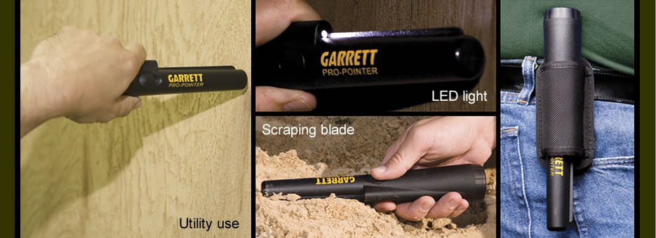 Garrett Pro-Pointer II Water-Resistant Pinpointer with Belt Holster
