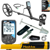 Nokta Double Score metal detector complete advantage package with accessories
