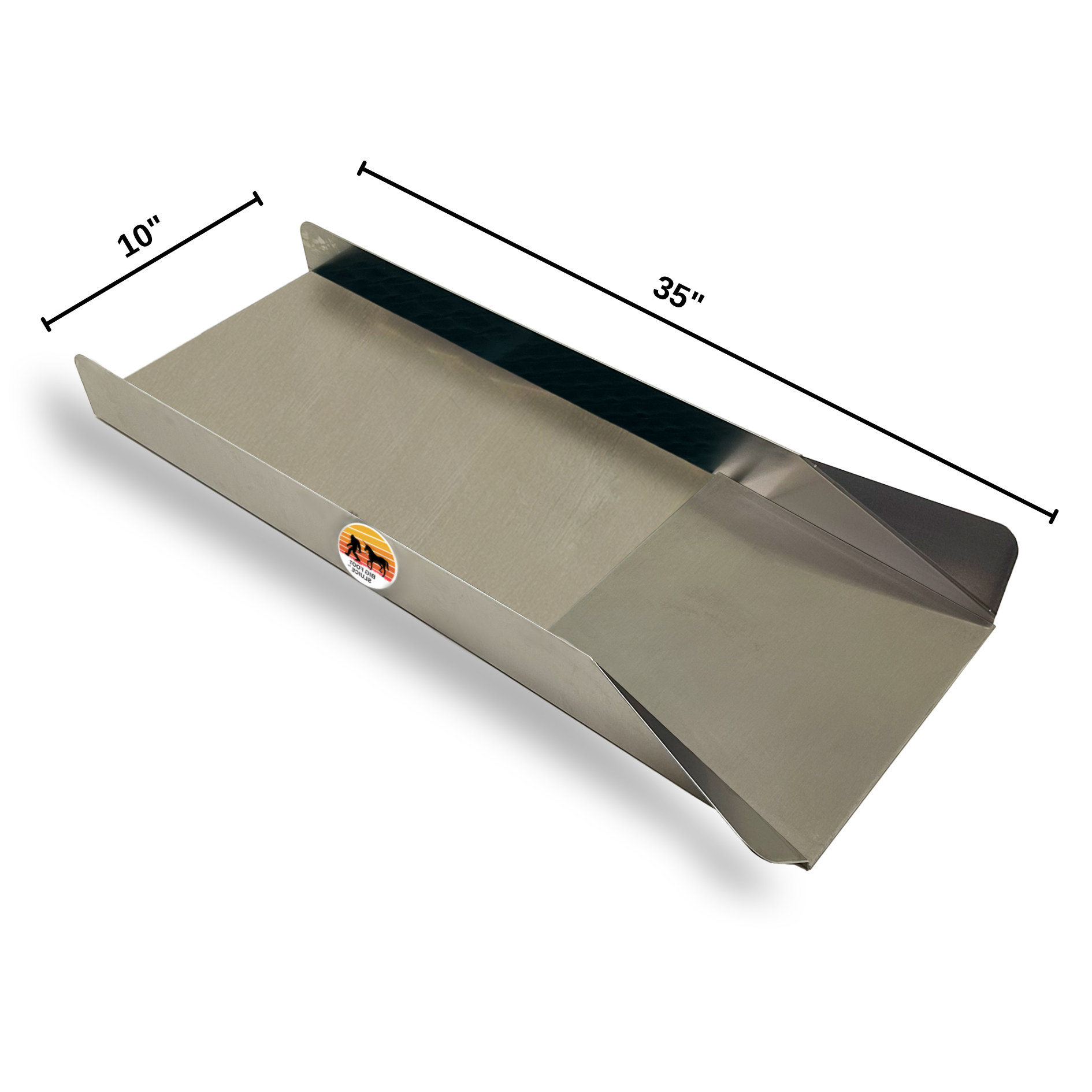 Sluice Box with Mini/Micro Dream Mat Kit - Big Foot Series 10X35