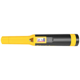 Nokta AccuPOINT pinpointer color LCD display showing settings and battery life
