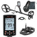 Nokta Legend 2 metal detector complete bundle with 11-inch and 8x5.5-inch DD coils plus Bluetooth headphones