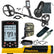 Nokta Legend 2 metal detector bundle with pinpointer, digger and finds pouch on white background