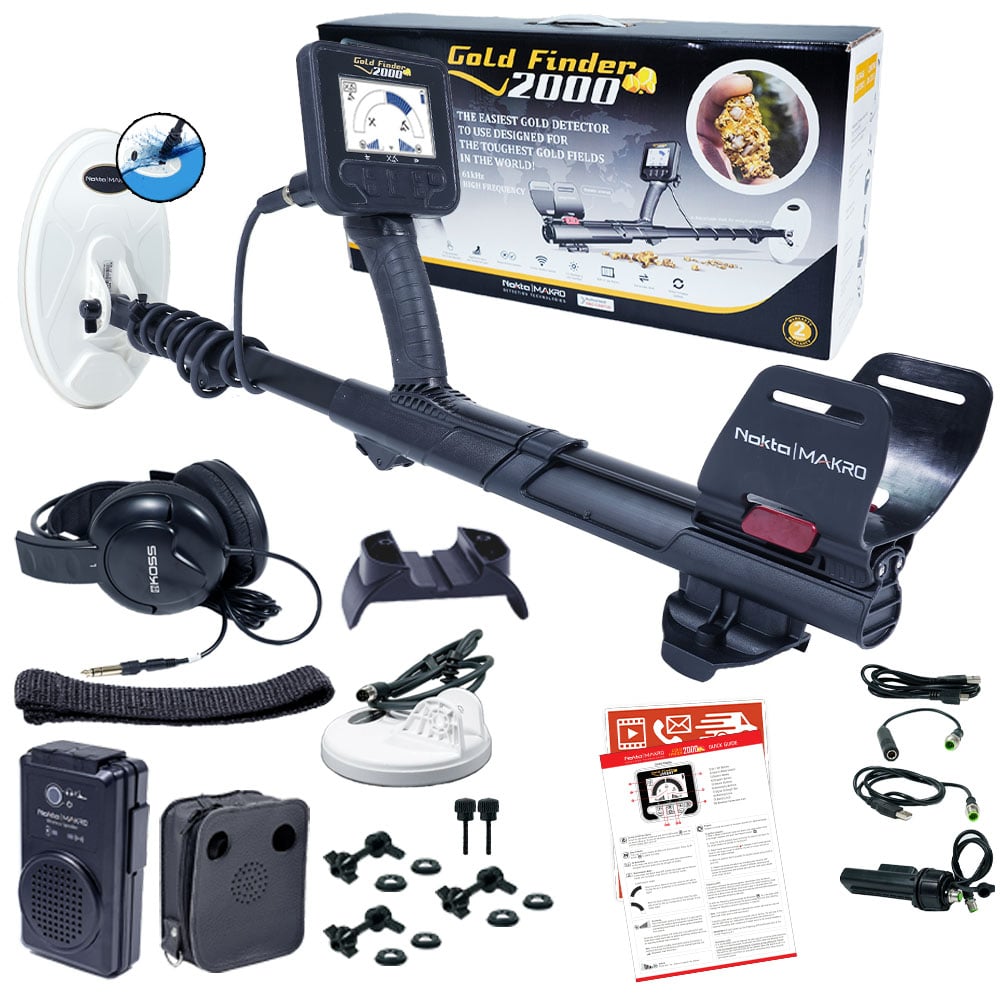 Nokta Gold Finder 2000 Metal Detector Starter Package