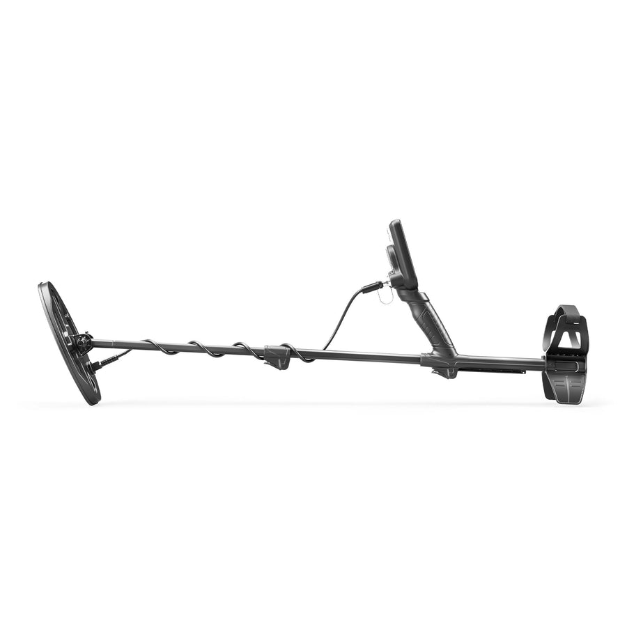 The Nokta Simplex LITE fully extended on a white backdrop