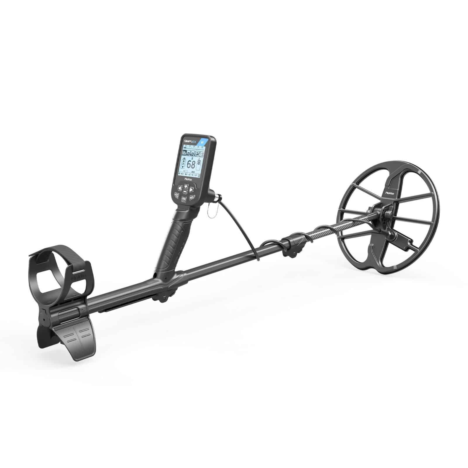 Nokta Simplex BT Waterproof Metal Detector with 11" DD Coil Starter Package