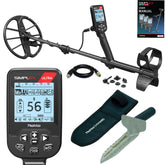 Nokta Simplex Ultra waterproof metal detector with 11-inch coil and premium digging tool starter package