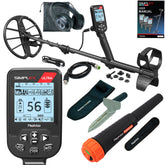 Nokta Simplex Ultra WHP complete package with detector, wireless headphones, pinpointer and digger