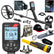 Nokta Simplex Ultra WHP metal detector with wireless headphones and complete accessory kit