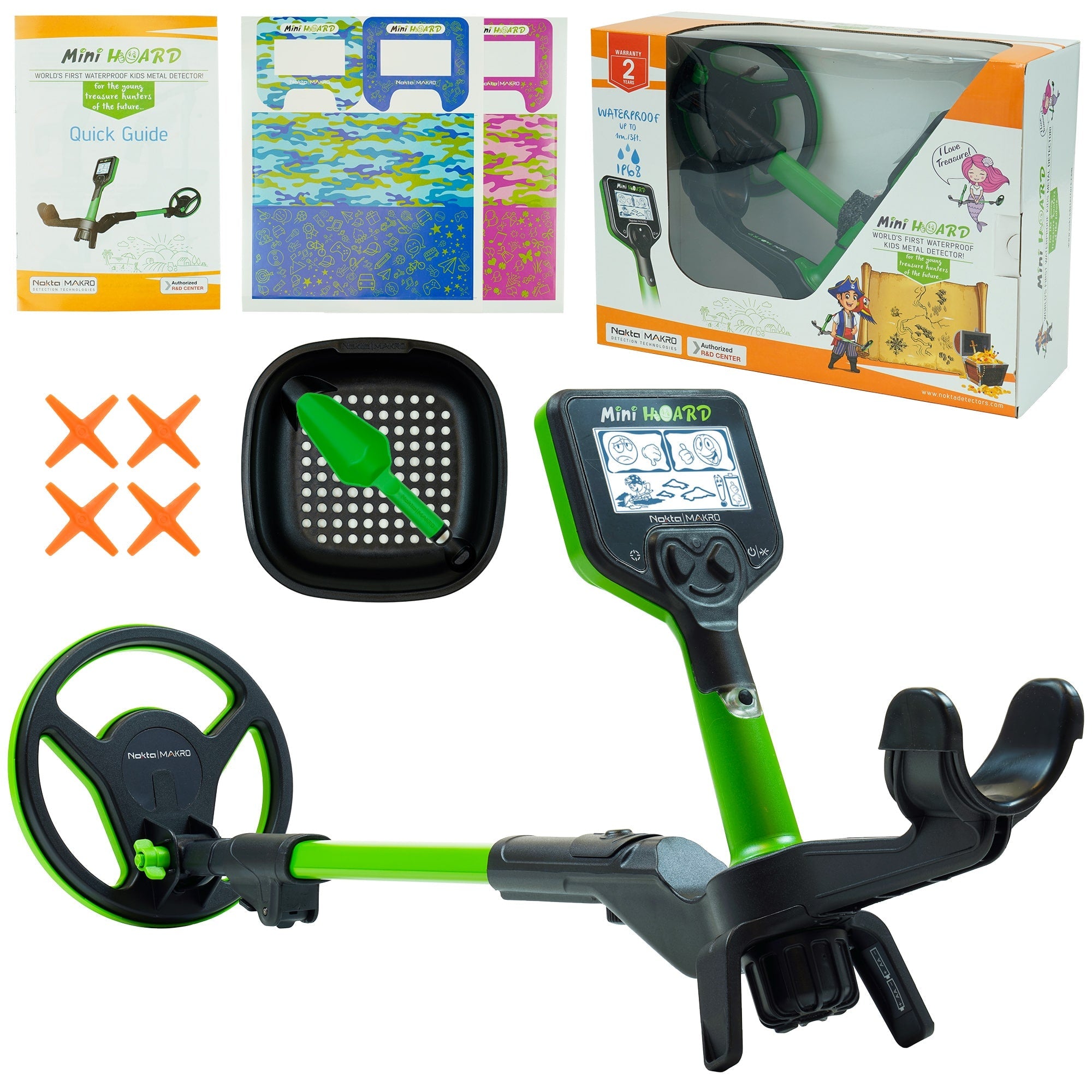 Nokta Mini Hoard "Cool Kit" Kids Waterproof Metal Detector