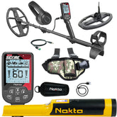 Nokta Triple Score Pro Pack complete kit with detector, pinpointer, holster and accessories