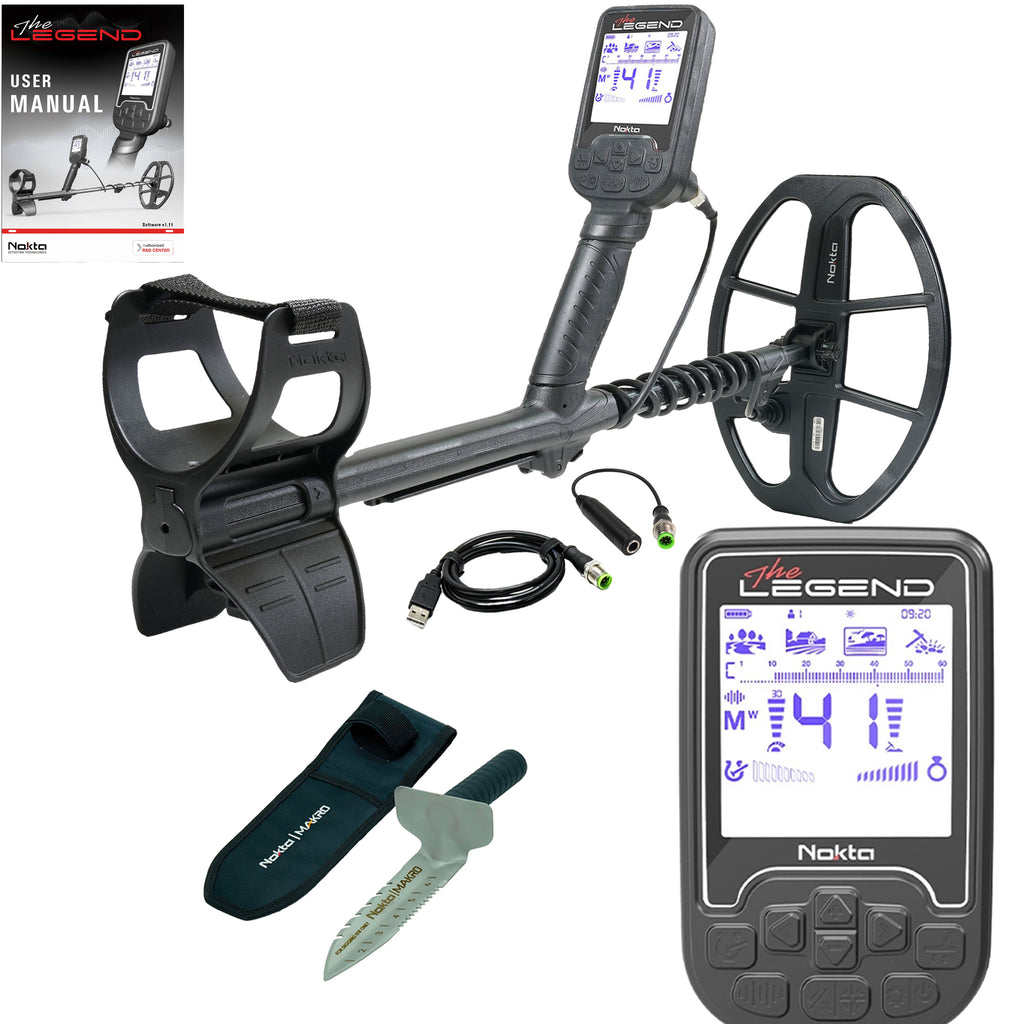 Nokta The Legend SMF Metal Detector w/ LG30 12