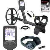 Nokta Legend SMF metal detector with LG30 12x9 coil and carbon fiber shaft