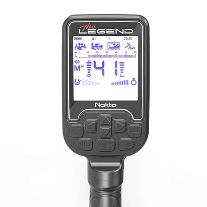 Nokta Legend waterproof coil and shaft assembly for underwater metal detecting
