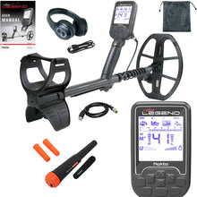 Nokta The Legend WHP Metal Detector w/ Wireless Headphones and LG30 12" x 9" Coil Starter Package