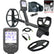 Nokta Legend WHP metal detector with wireless headphones and accessories kit