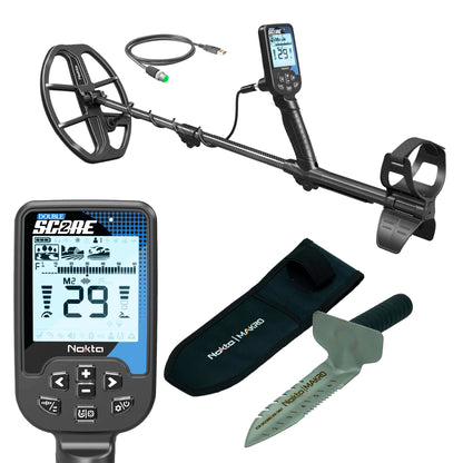 Nokta Score 2 metal detector complete package with premium digger and accessories
