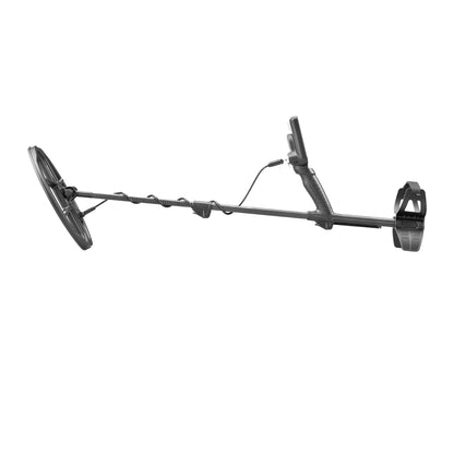 Nokta Score 2 metal detector side view showing ergonomic design. 
