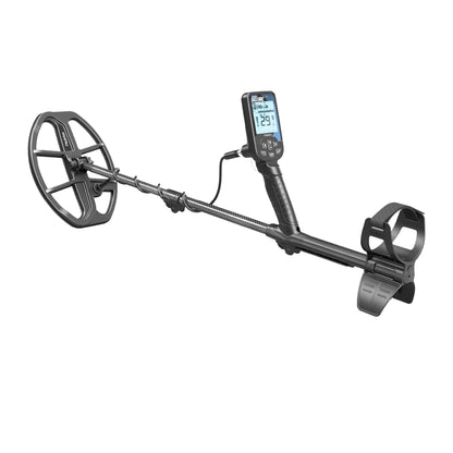 Nokta Score metal detector fully assembled. 