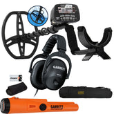Garrett AT PRO bundle with Pro-Pointer AT pinpointer and protective carry bag