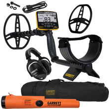 Garrett ACE APEX Metal Detector with Headphones, Carry Bag, and Pinpointer