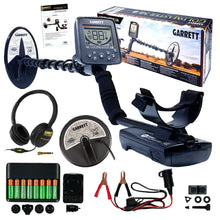 Garrett Goldmaster 24k Metal Detector w/ 6 x 10" DD Elliptical and 6" Round Concentric Coil and Pro Pointer Pinpointer