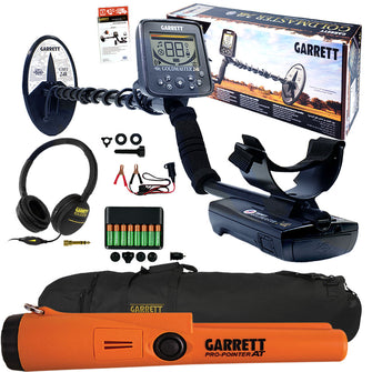 Garrett Goldmaster 24k Metal Detector with Garrett Carry Bag and Pinpointer