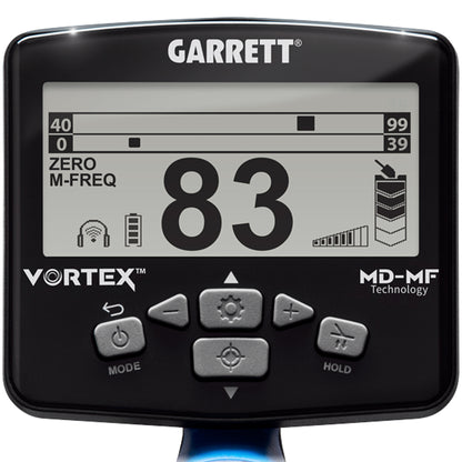 Garrett Vortex VX7 Multi-Frequency Metal Detector for Beach and Relic Hunting