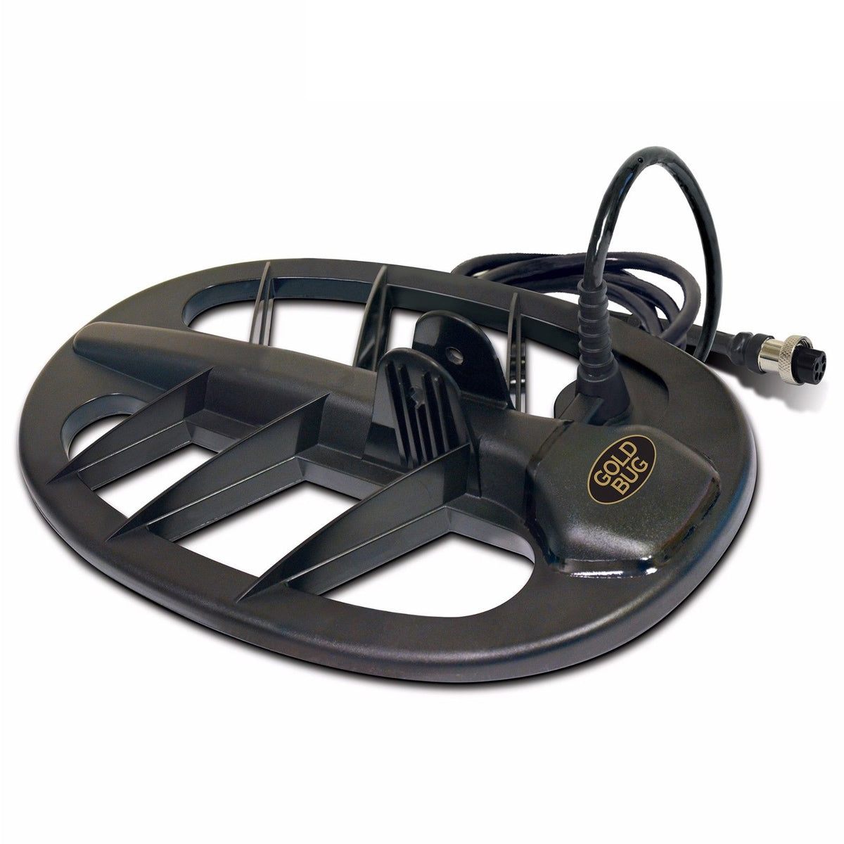 Fisher 11" Solid Biaxial DD Black Elliptical Coil for Gold Bug