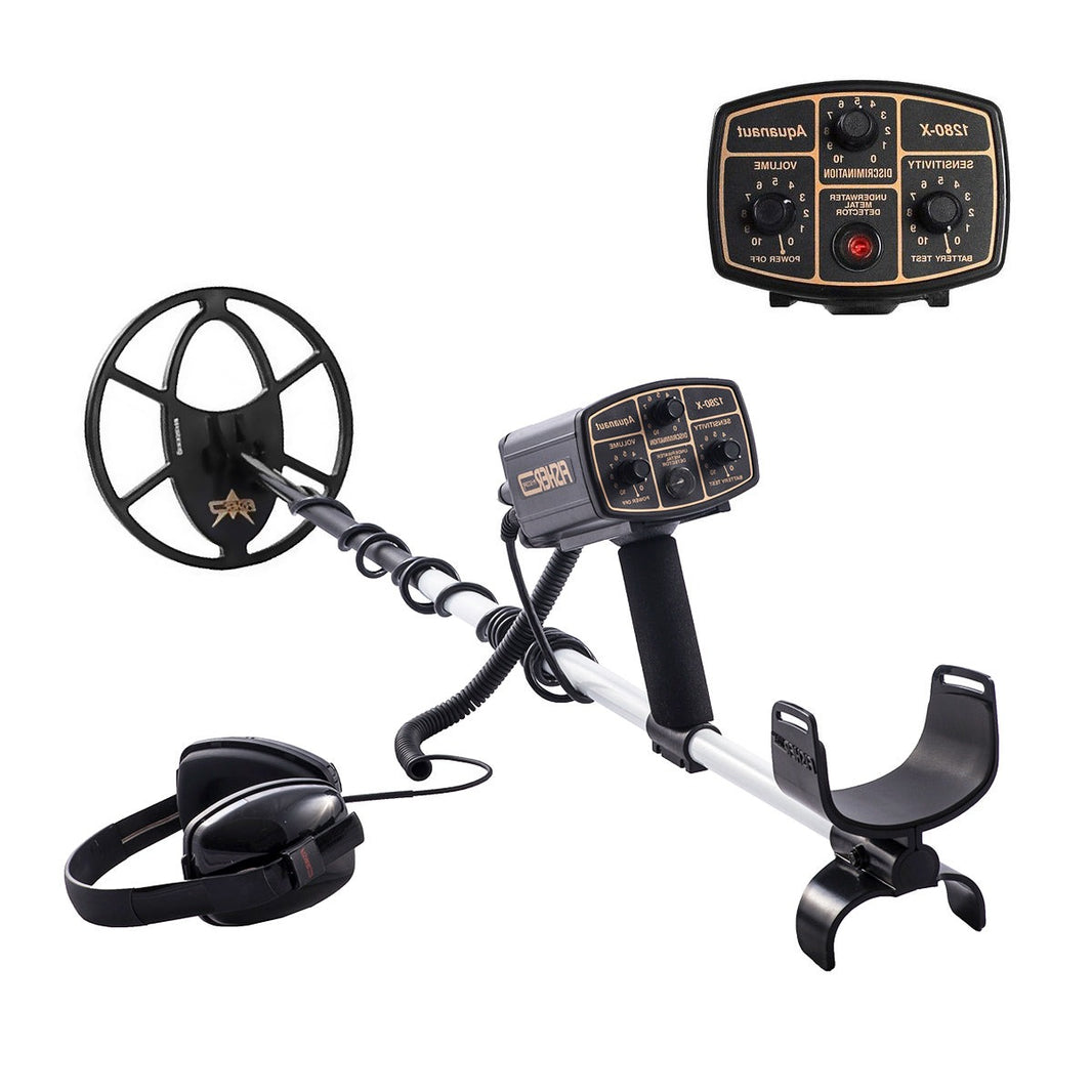 Fisher 1280X Aquanaut Submersible Metal Detector with 10" Concentric Coil