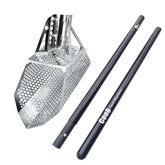 Quest Scoopal Sand Scoop with Carbon Fiber Travel Pole- Light and Strong